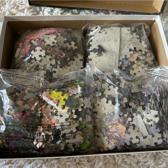 EUC DISNEY PUZZLE SET OF 4 - Picture 3 of 4